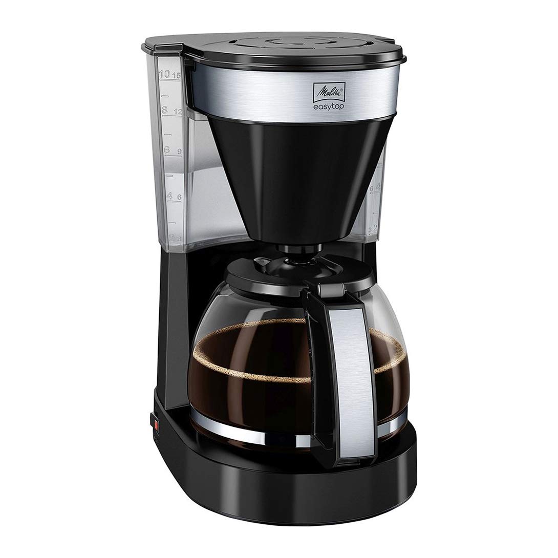 Melitta Easy Top Ii 1023-04 Filter Coffee Maker With Glass Jug Compact Stai