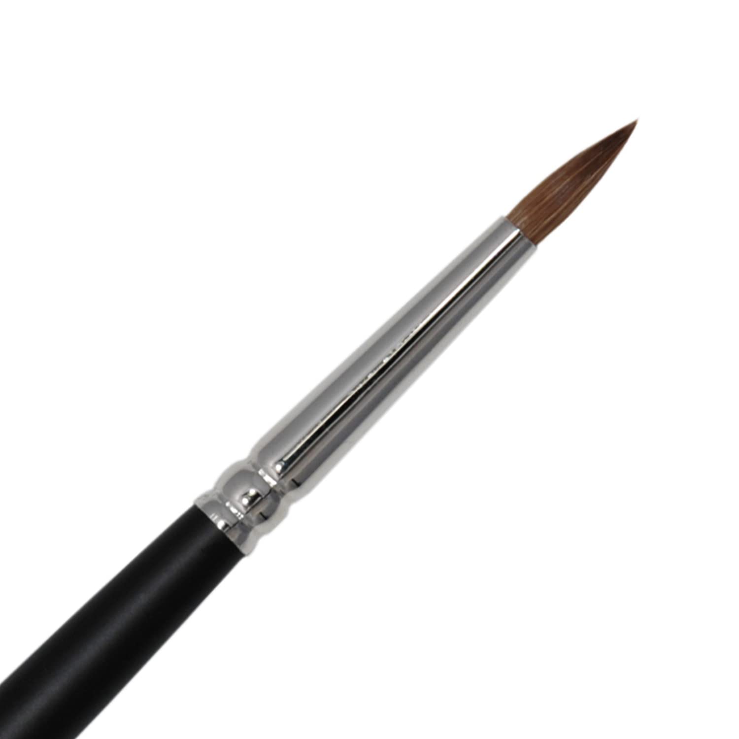 Grimas Professional Makeup Brush Red Sable MR6 Round 6mm Wide High Quality Brush High Elastic Suitable for All Types of Makeup Ideal for Children Makeup, ‎round