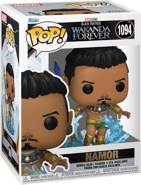 Funko Pop! Marvel - Black Panther: Wakanda Forever - Namor - Vinyl Collectible Figure - Gift Idea - Official Merchandise - Toys For Children and Adults - Movies Fans