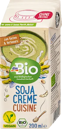 dmBio Soy Cream Cuisine, 200 ml