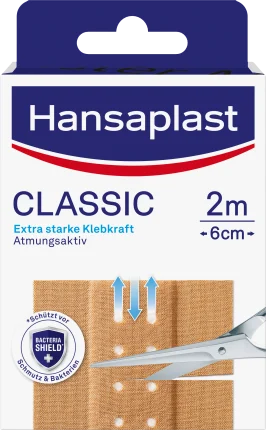 Hansaplast Plaster Classic (6 cm x 10 cm), 20 pcs
