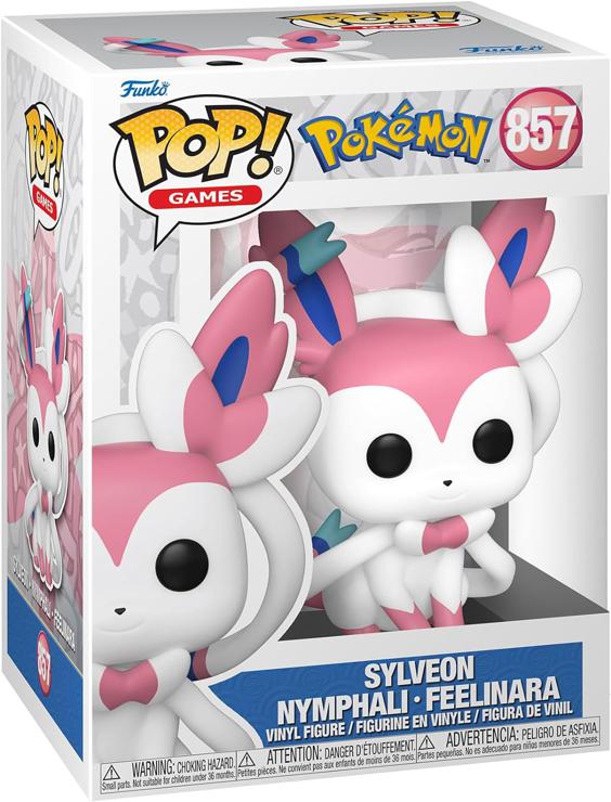 Funko POP! Games: Pokemon - Sylveon - Collectable Vinyl Figure for Display - Gift Idea - Official Merchandise - Toys for Kids & Adults - Video Games Fans