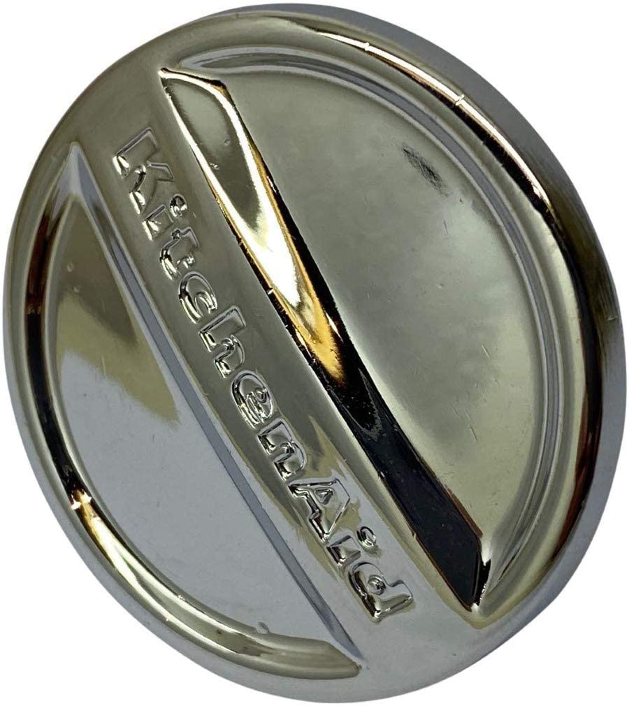 Kitchenaid Stand mixer front fitting chrome cover hub cover, W11048596. Compatible with 4.5QT and 5QT blenders.