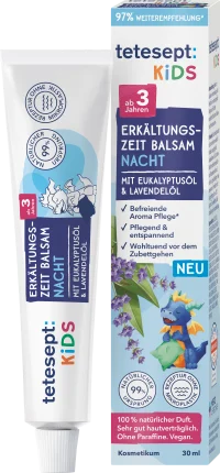 tetesept Cold Time Balm Night Kids, 30 ml