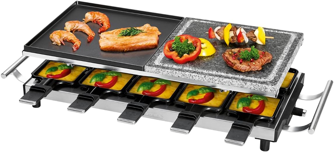 Profi Cook PC-RG 1144 Raclette 10 pans stainless steel