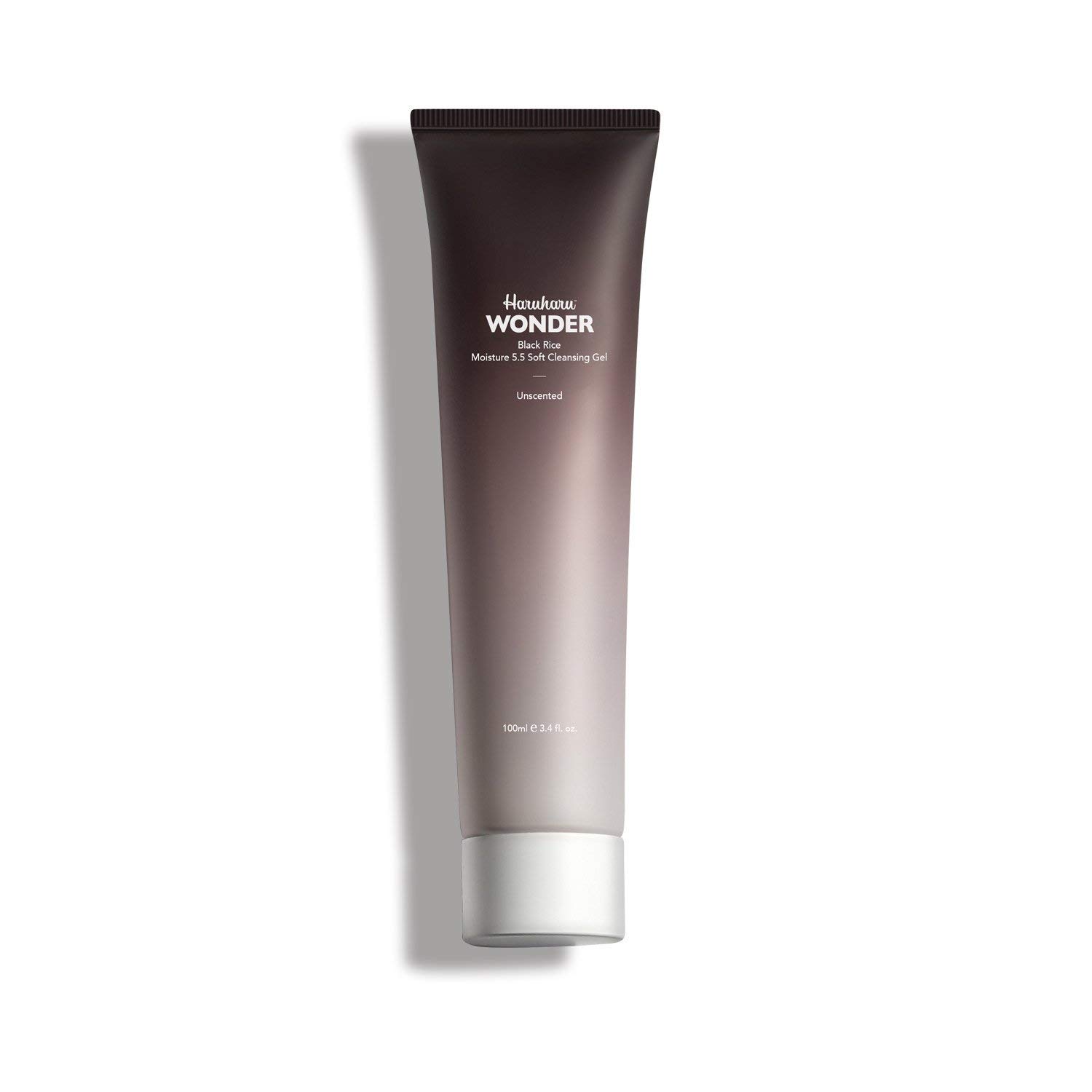 Haruharu Wonder Black Rice Moisture 5.5 Soft Cleansing Gel 100 ml Fermented Black Rice Face Wash Foam Cleanser