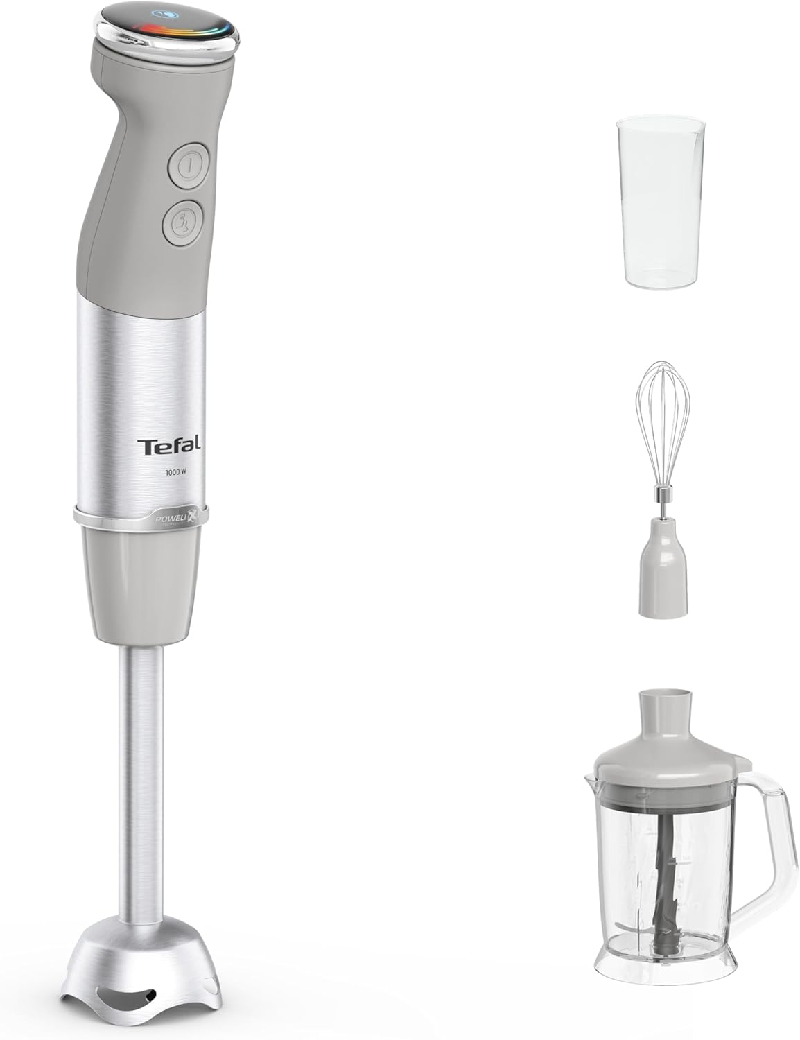 Tefal Quickchef+ HB67MB30 Hand Blender, 3-in-1 XL