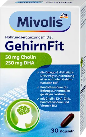 Mivolis BrainFit Capsules 30 count, 37.3 g