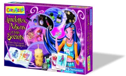 Clementoni – 62976 – Creative Set – Amullettes, Drinks & Secrets