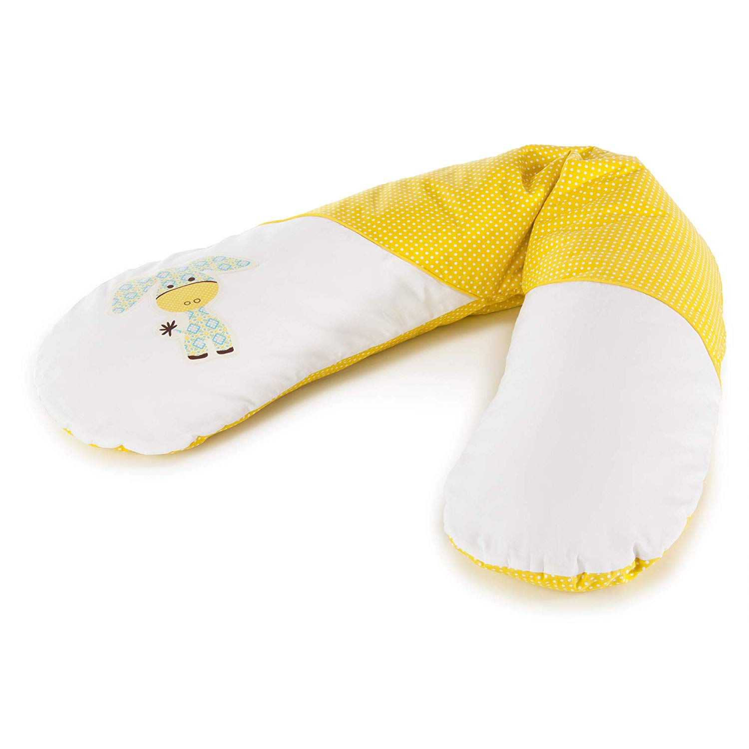 The Original Theraline Pregnancy and Breastfeeding Pillow Filled with Sand-Like Original Micro-Beads - Comes with Outer Cover,190 cm