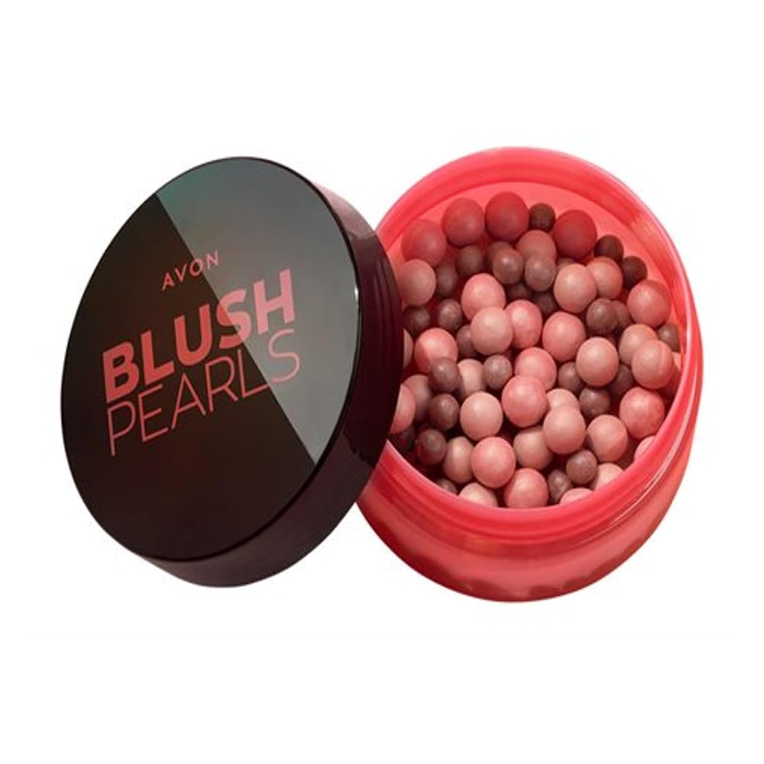 Avon Blush Powder Beads Pearls Colour Medium 28g Radiant Glow Rouge New Series Larger Tin