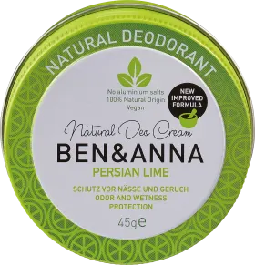 Ben & Anna Deodorant Cream Persian Lime, 45 g