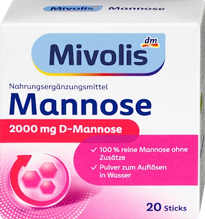 Mivolis Mannose Sticks 20 pcs, 40 g