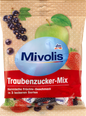 Mivolis Grape sugar mix Local fruits, 100 g