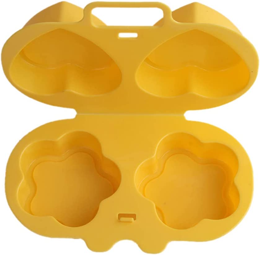 IKAAR Egg Poacher Microwave Egg Boiler Microwave Egg Poacher Egg Poacher Egg Poacher Molds for 2 Eggs