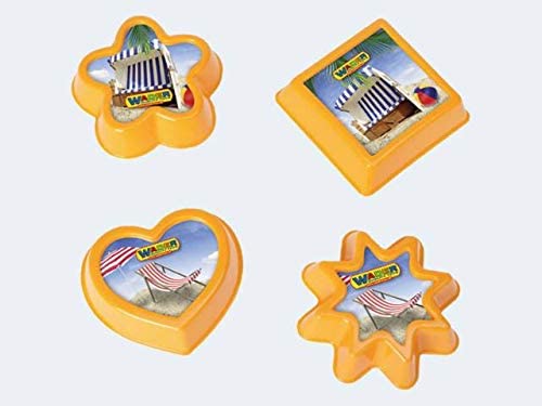 Wader 4X Sand Shapes 8-12 Cm With D