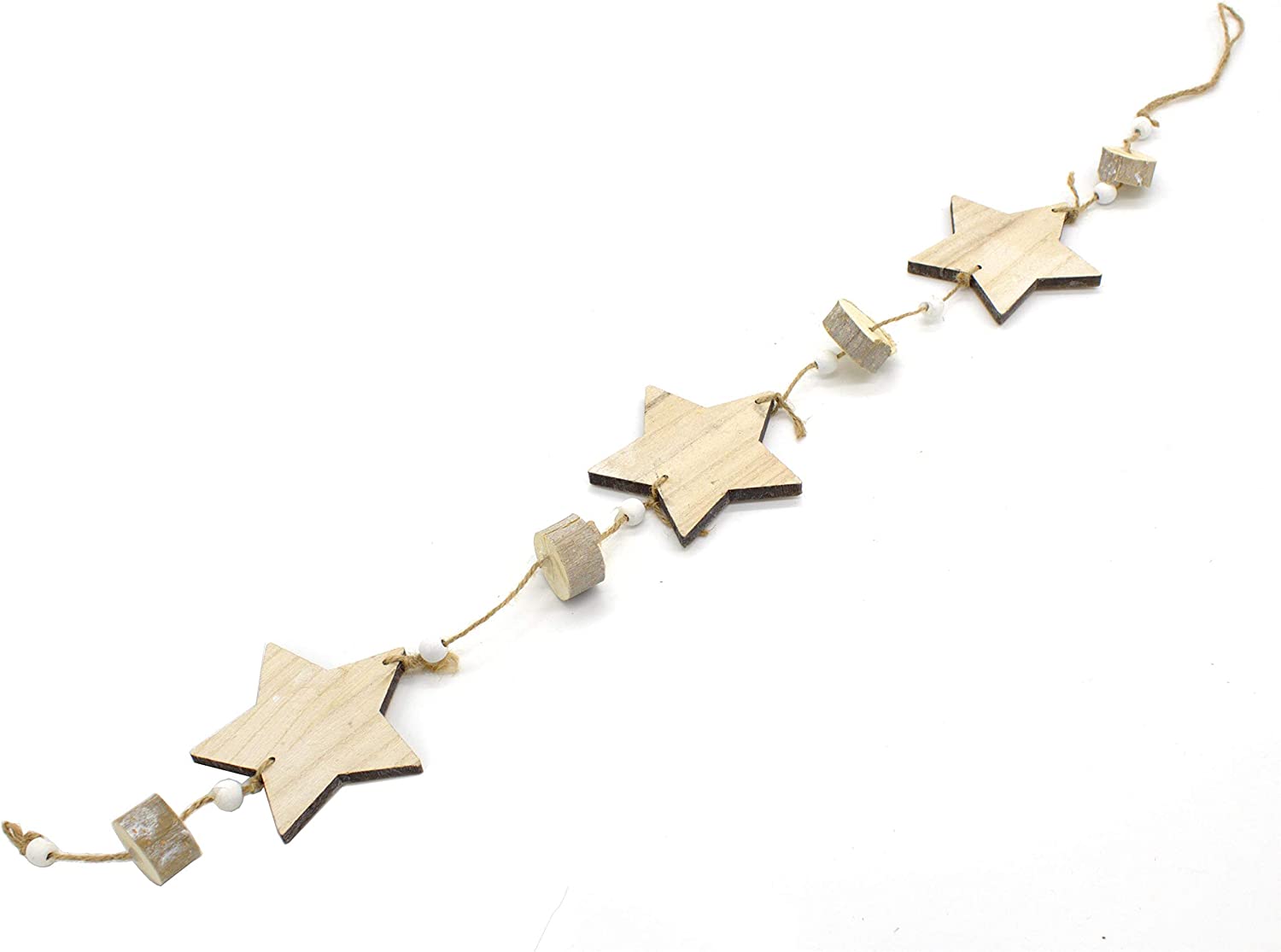 DARO DEKO Daro Decorative Wooden Hanger 90 cm Various Designs Stars/Reindeer/Angel