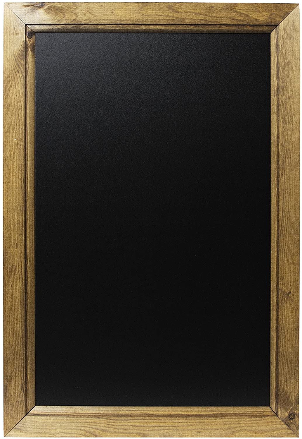 Chalkboards UK WC312 A2 Wooden Framed Blackboard - Dark Oak - 62.4 x 45 x 1.5 cm