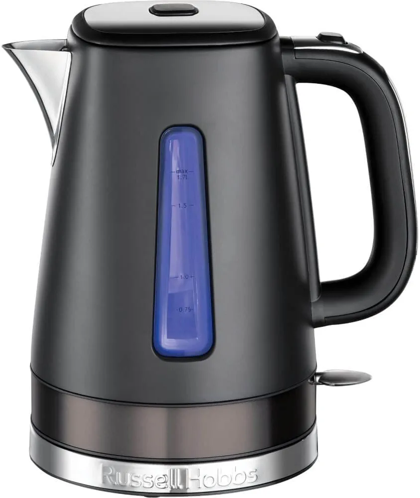Russell Hobbs Matte 26140-70 Wasserkocher, 2400 W, 1.7 L, Schwarz