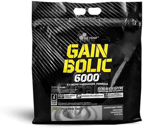 Olimp Gain Bolic 6000 Weight Gainer Protein - 1000 g - Mass Gainer, Chocolate