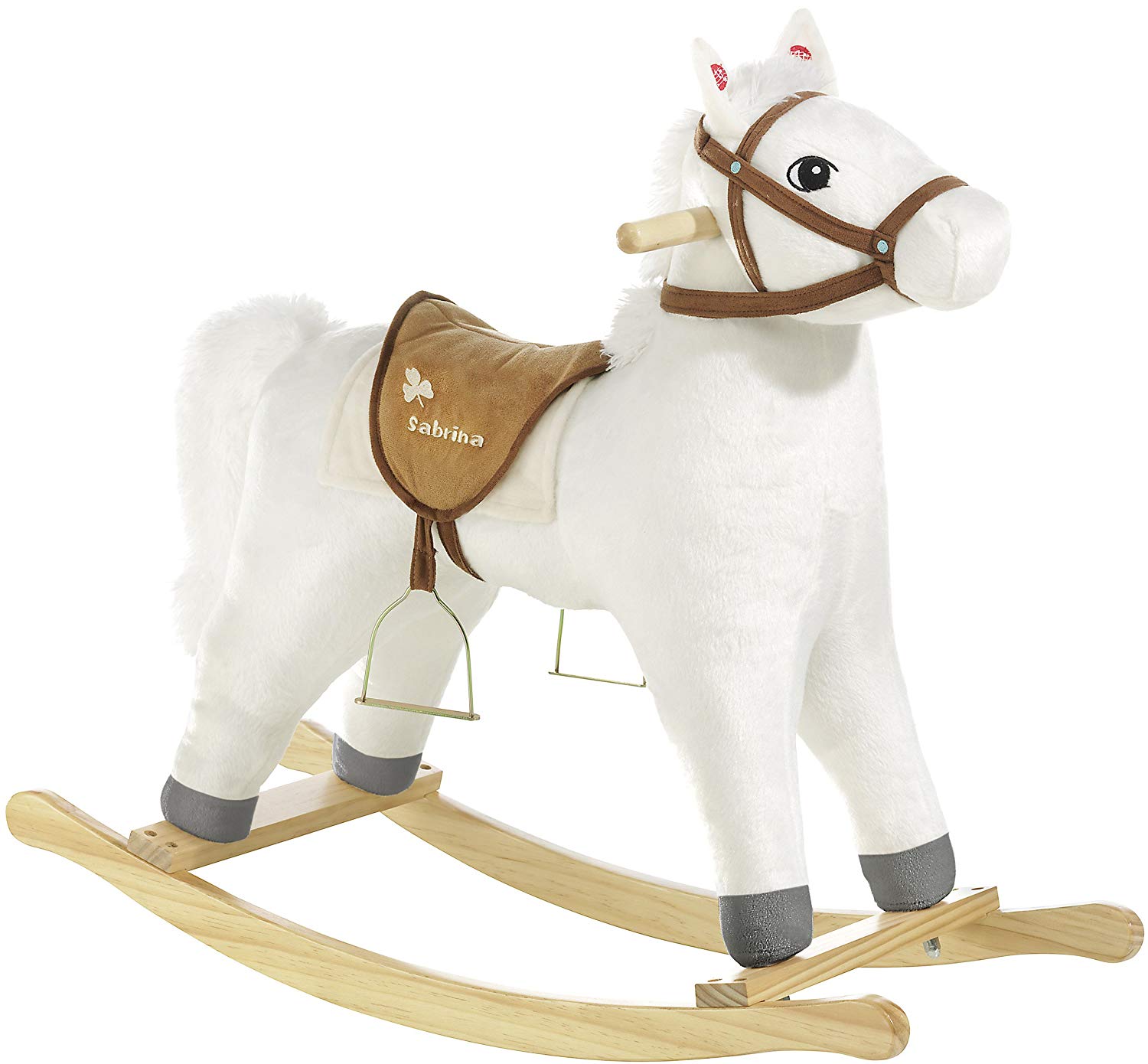 Bibi & Tina 735675 Sabrina Rocking Horse Soft Toy