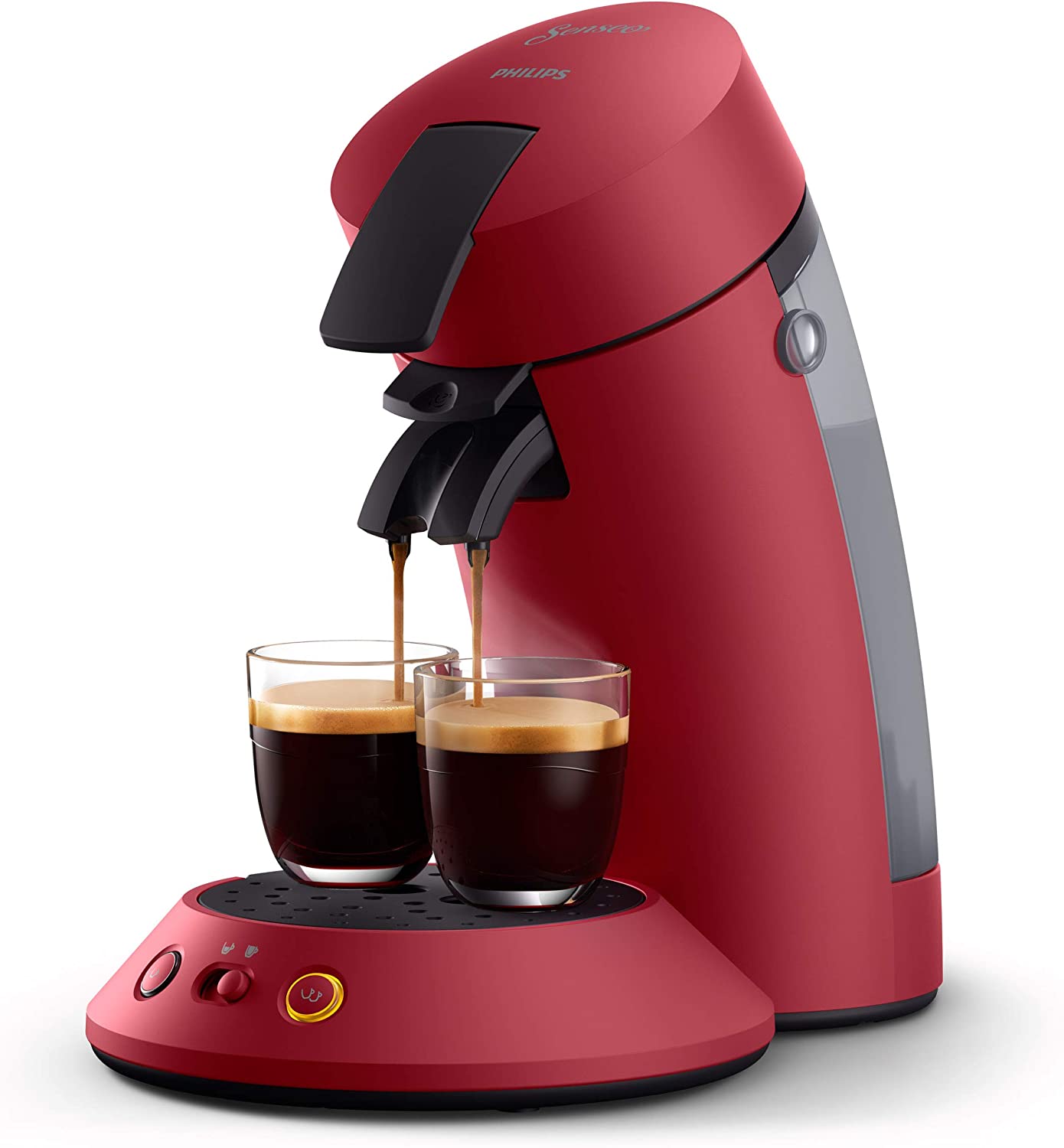 Philips Domestic Appliances Philips Senseo CSA210/91 Kaffeepadmaschine Senseo Original+, rot