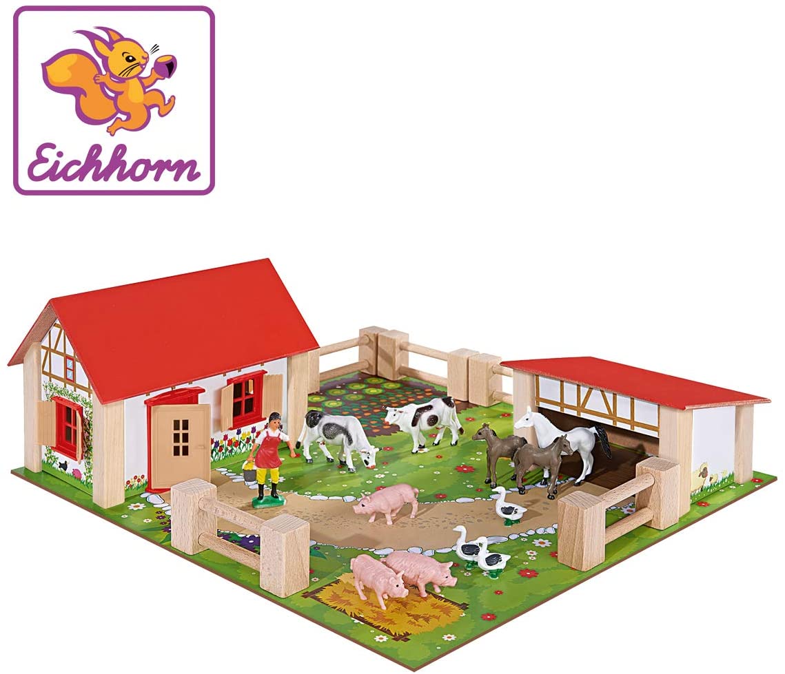 Eichhorn Wood Farm 21 Pcs 4304