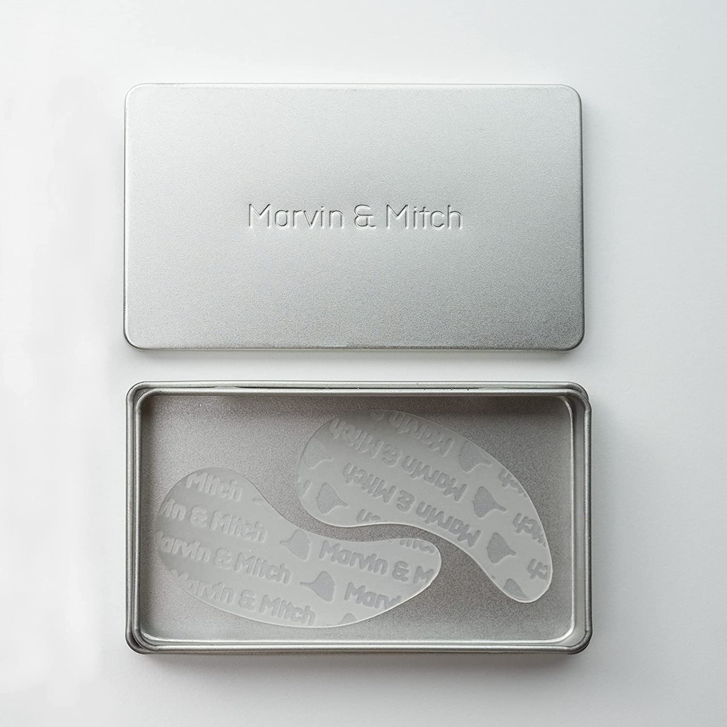 MARVIN & MITCH Reusable eye pads made of 100% medical silicone, eye masks with immediate effect and anti-ageing, against bags and wrinkles, high-quality eye pads in travel size, made in Germany, ‎clear