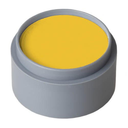 GRIMAS Water Make Up Pure | 201 Yellow | 15 ml | Water Make-Up for Children and Adults Smudge-proof Quick Drying and Opaque