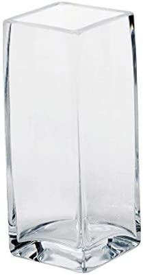 Sandra Rich VASO VETRO SQUARE CM.10X10XH30