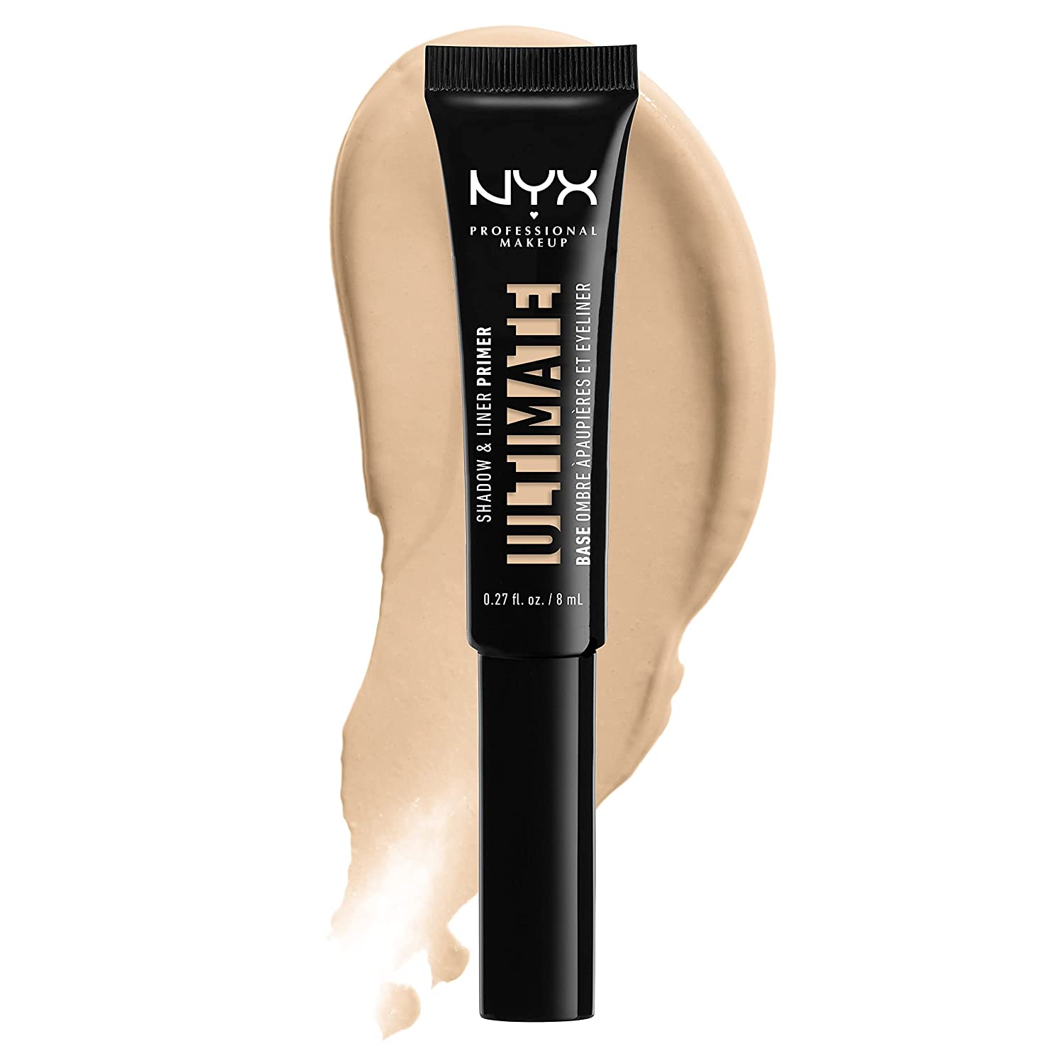 NYX Professional Makeup Ultimate Shadow and Liner Primer Vitamin E Enriched Vegan Medium, ‎medium