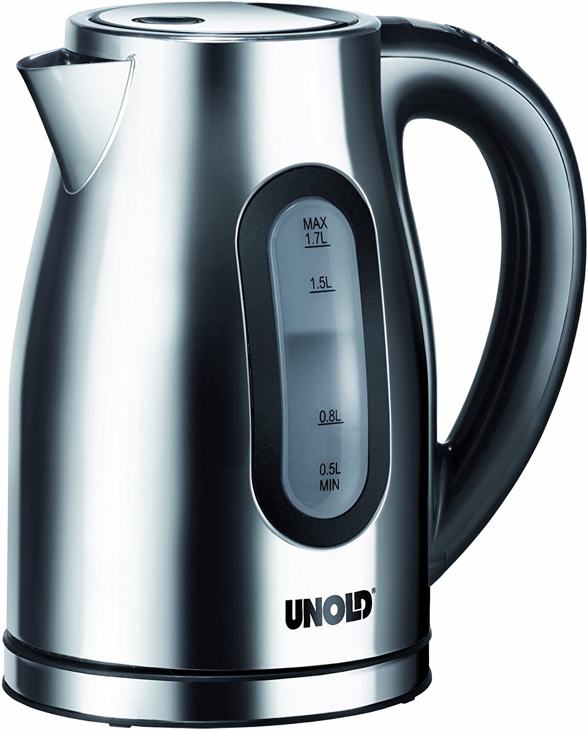 Unold 18706 Flash Digital Kettle/Kettle/2000/2400 Watt/1.7 L/Cooking/Warming Extended Boiling Time