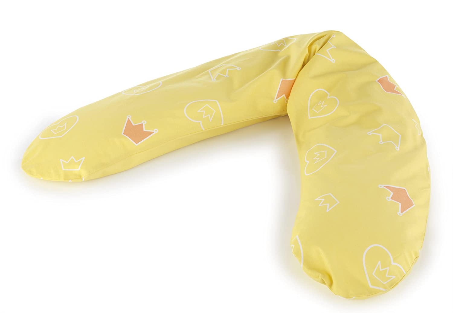 Theraline Dodo Pregnancy And Breastfeeding Pillow Filled With Micro Beads, Includes Outer Cover, 170 x 34 Cm
