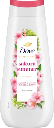 Dove Shower gel Sakura Summer Matcha & Cherry Blossom Scent, 225 ml