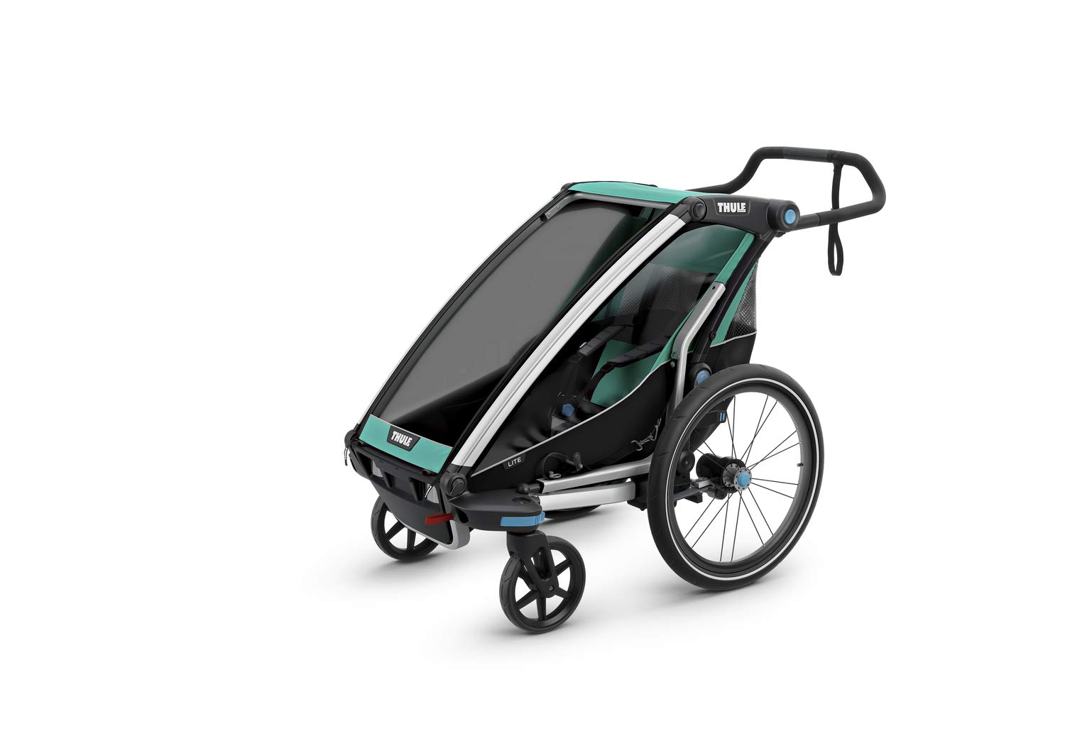 Thule Unisex - Adult Chariot Lite2 Bluegrass Bicycle Trailer, One Size