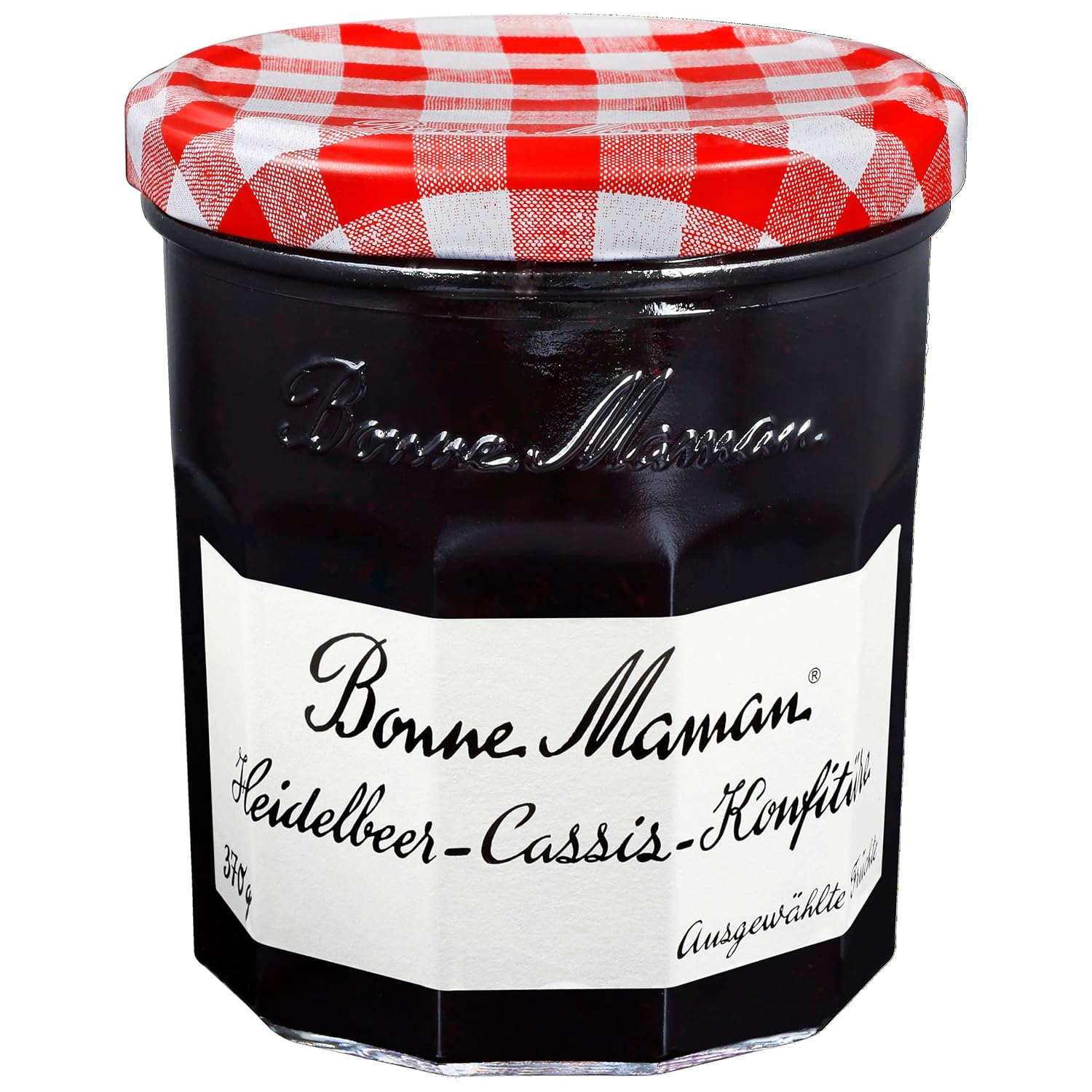Bonne Maman Blueberry Cassis Jam Extra, 370 g