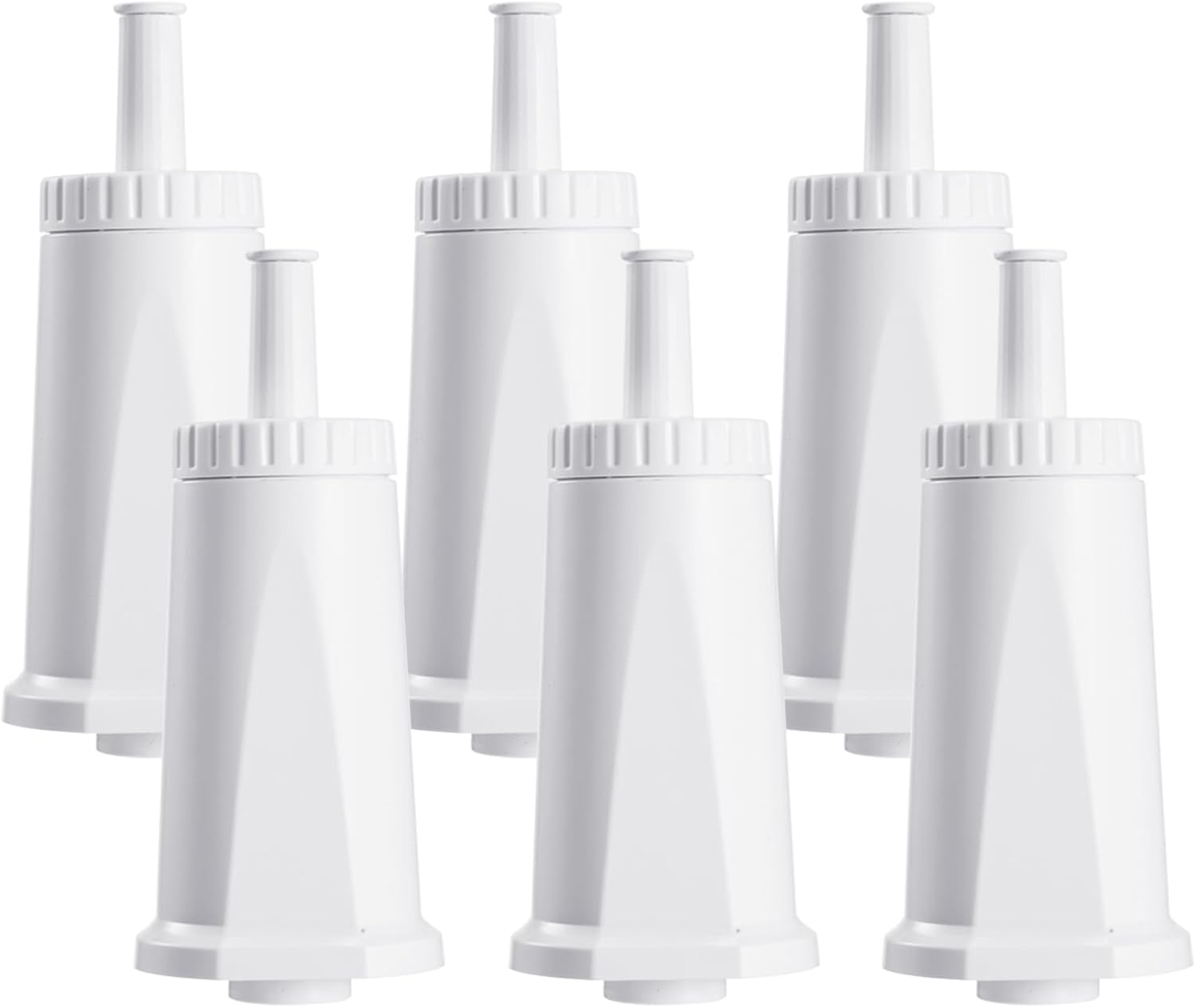 Mutital Water Filter Replacement for Sage Fully Automatic Coffee Machine, Pack of 6 Replacement for Sage Barista Express Pro Water Filter, Water Filter for SES810/SES880/SES920/SES980/SES990/SES875