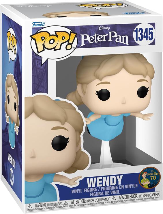 Funko Pop! Disney: Peter Pan 70th - Wendy Darling - Vinyl Collectible Figure - Gift Idea - Official Merchandise - Toys For Children and Adults - Movies Fans - Model Figure For Collectors
