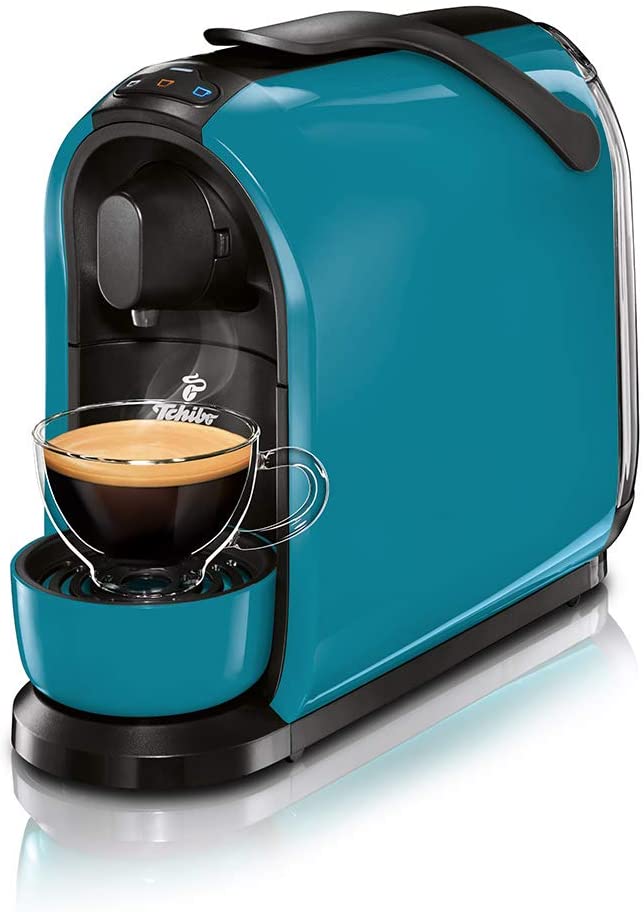 Tchibo Cafissimo Pure Capsule Machine (Without Capsules, Blue)