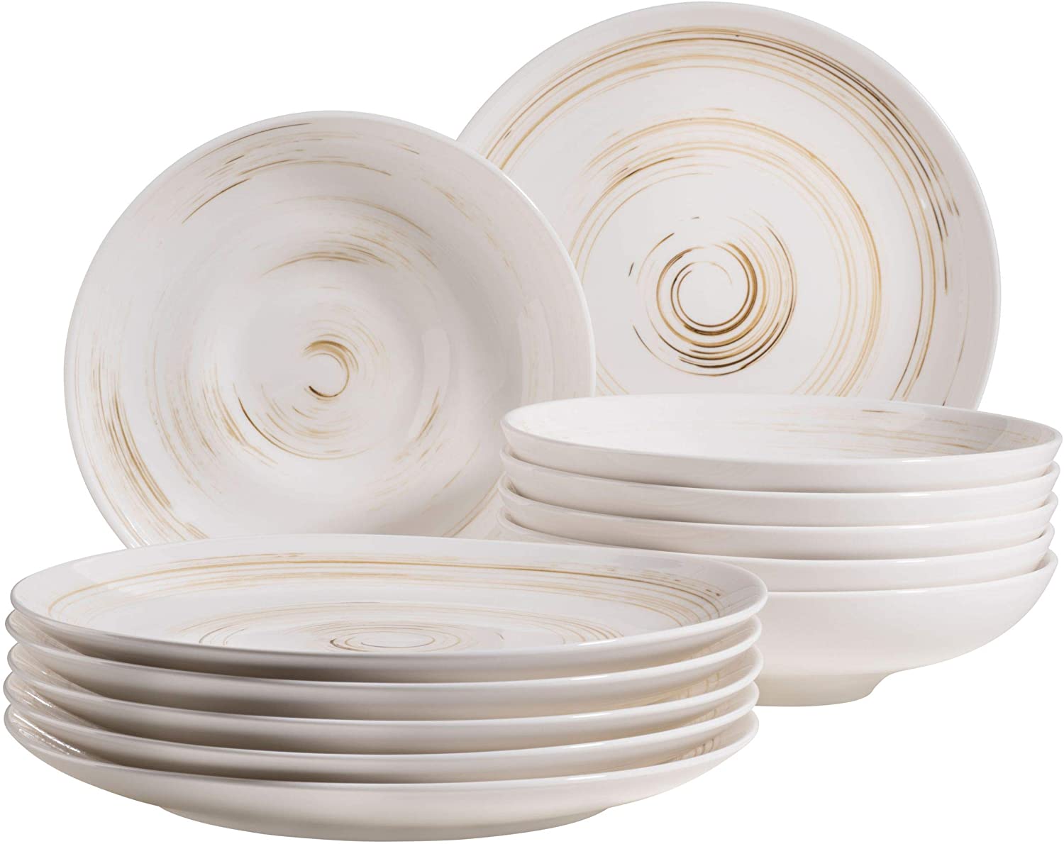 Maser Mäser 931608 Derby Series Premium Dinner Service for 6 People