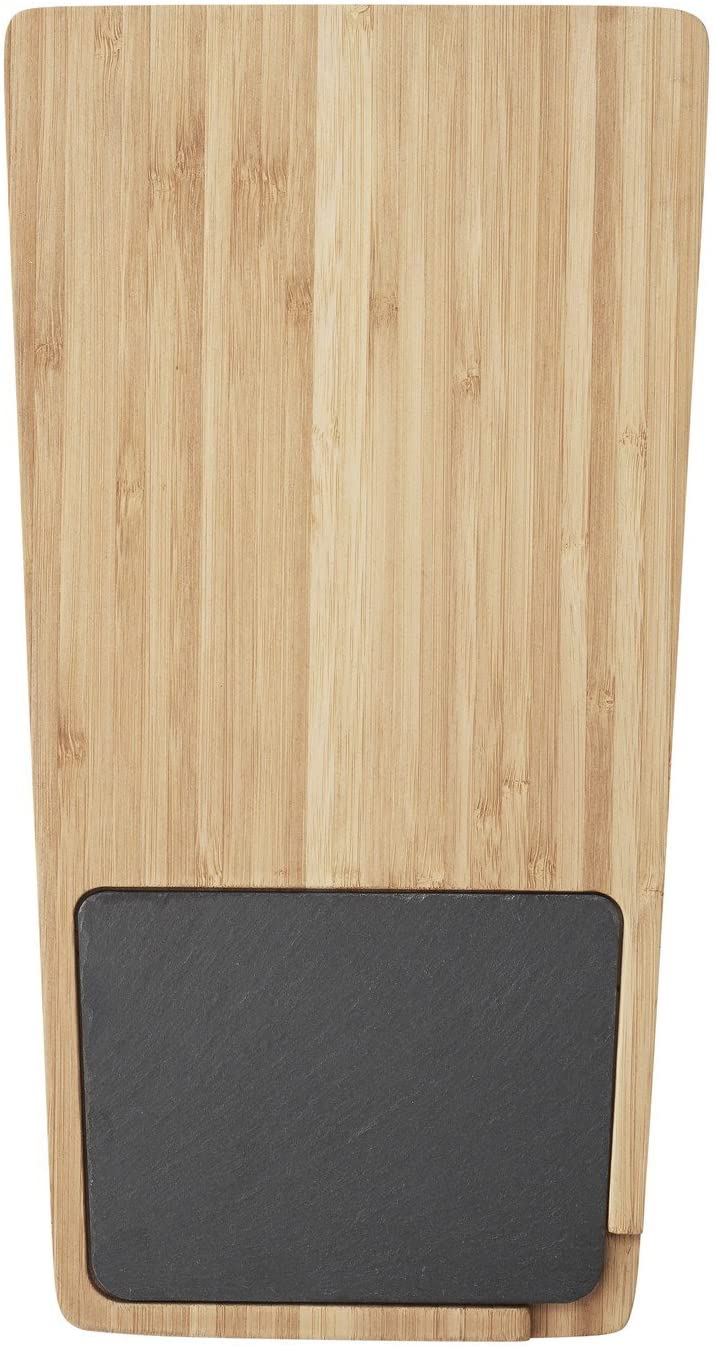 Stelton Twin Serving Tray Bamboo/Slate 18 x 36 cm