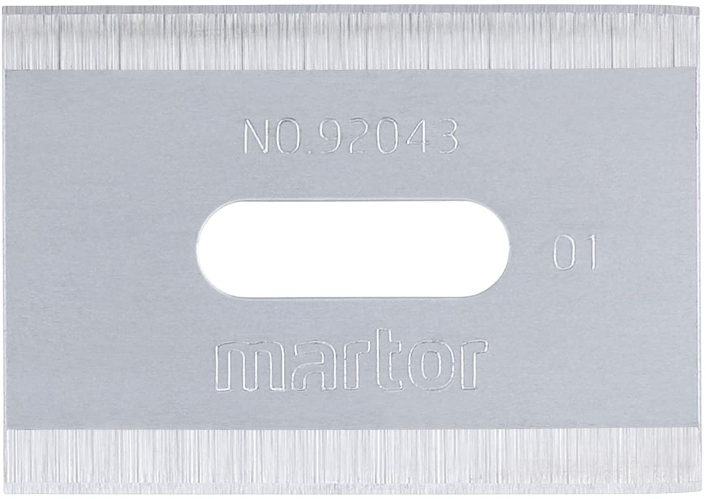 Martor 92043 92043.66 Replacement Blade 26 X 0.4 X 18.5 Mm Silver