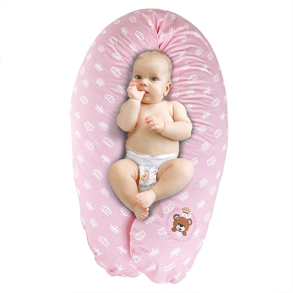 Sei Design Nursing Pillow Pregnancy Pillow With Zip Cover 190 X 30 Cm - 170