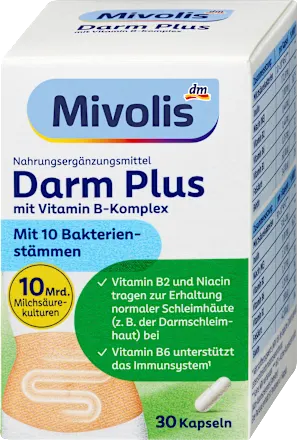 Mivolis Intestinal Plus Capsules, 30 capsules, 15 g