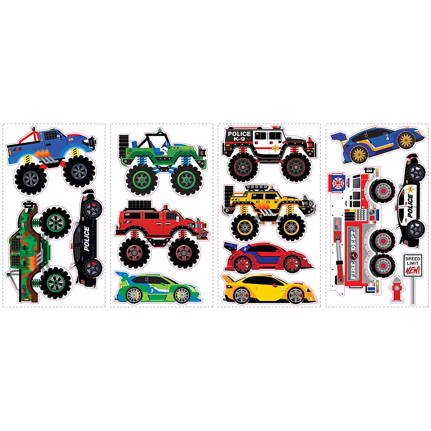 Roommates 54151 Trucks