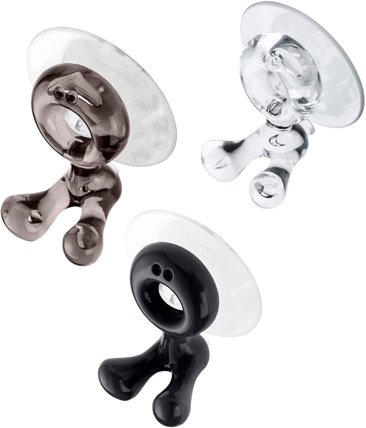 Koziol Tommy Cosmos Black / Crystal Clear / Transparent Grey