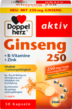 Doppelherz Ginseng Capsules 30 Pcs., 16,2 G