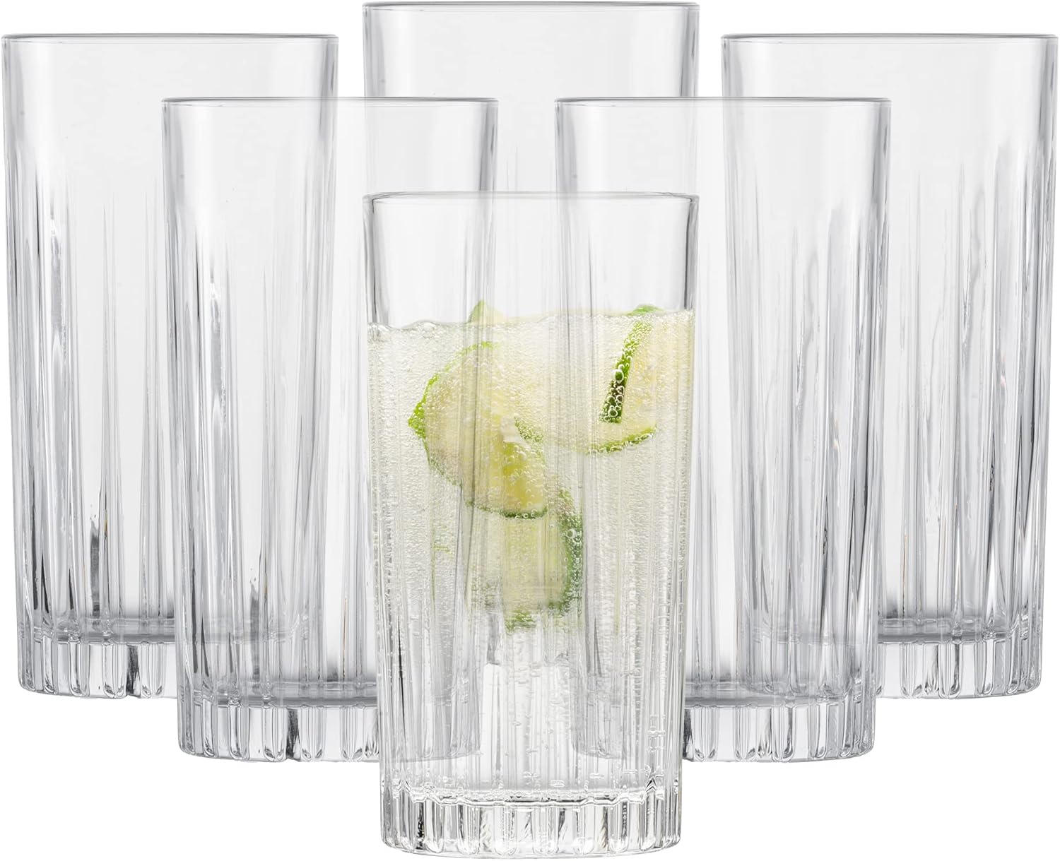Schott Zwiesel Stage 121556 Long Drink Glass, Crystal Glass, 440 ml, Transparent