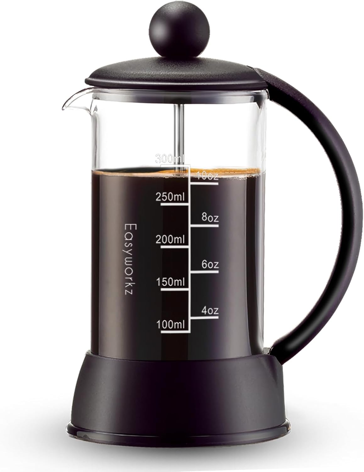 Easyworkz Eclipse 350 ml French Press Coffee Maker with Borosilicate Glass