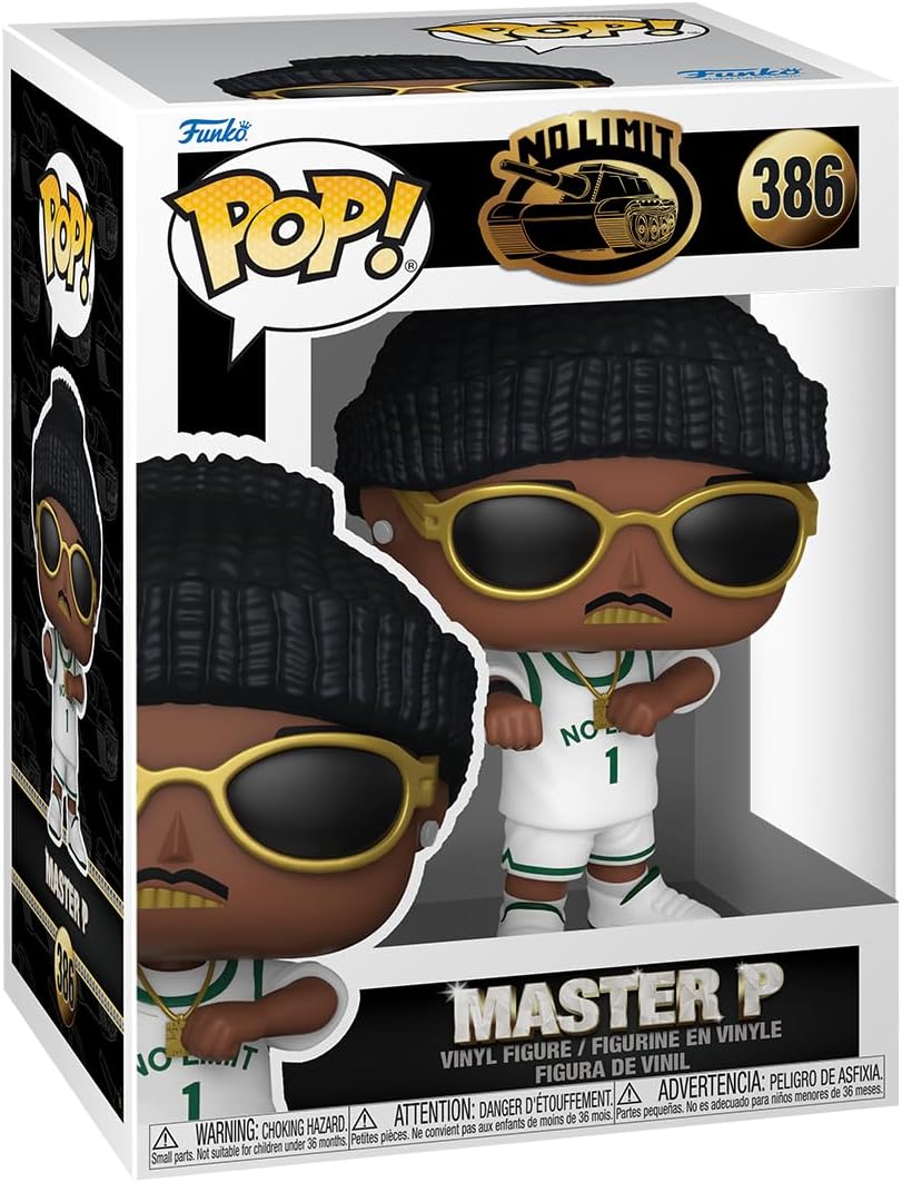Funko POP! Rocks: Master P - Vinyl Collectible Figure - Gift Idea - Official Merchandise - Toy for Children and Adults - Music Fans - Model Figure for Collectors and Display